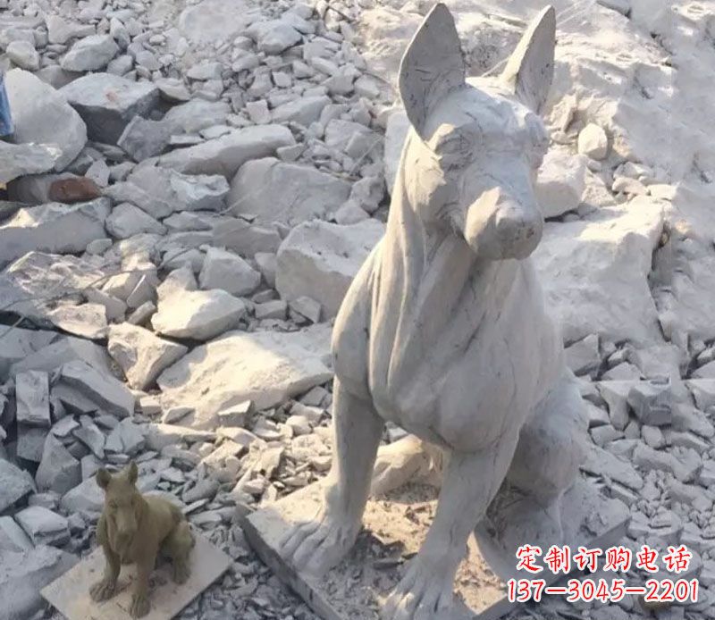 宁波精美工艺十二生肖狗石雕