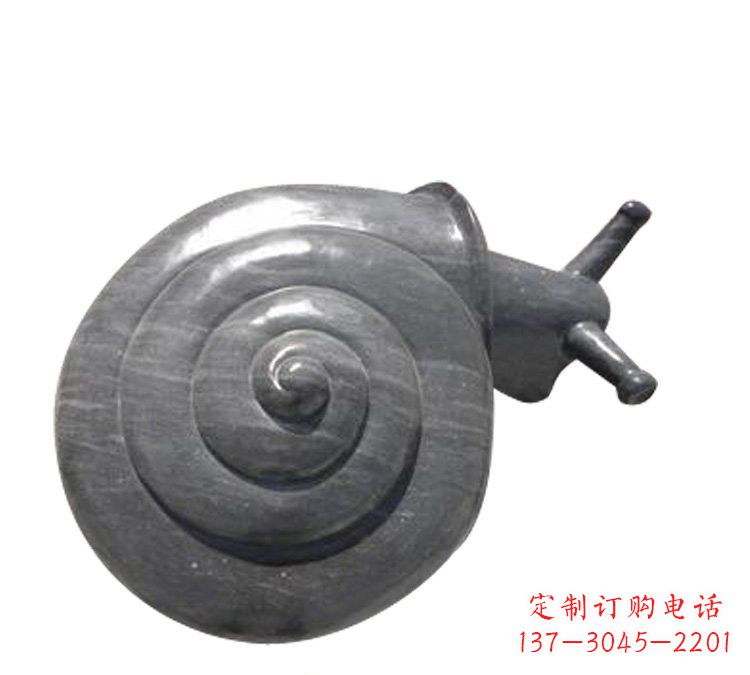 宁波公园石雕蜗牛