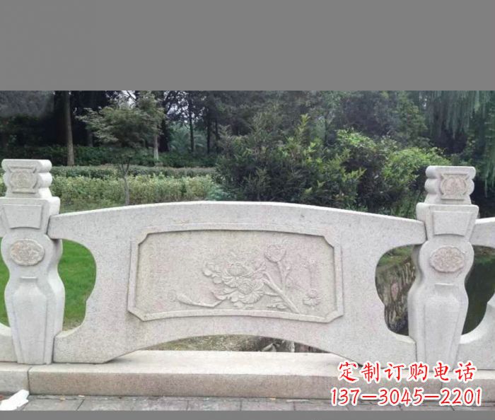 宁波公园石栏板大理石雕塑 (3)