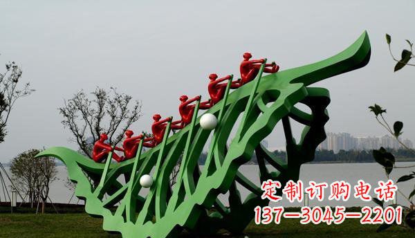 宁波不锈钢树叶雕塑