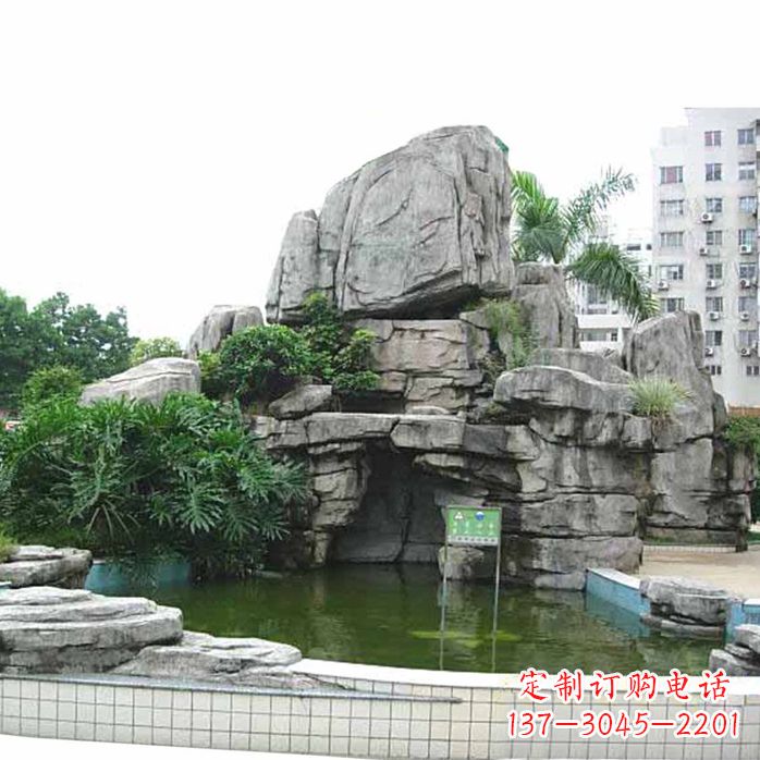 宁波精美假山雕塑