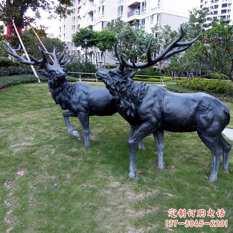 宁波自然风格动物铜雕塑