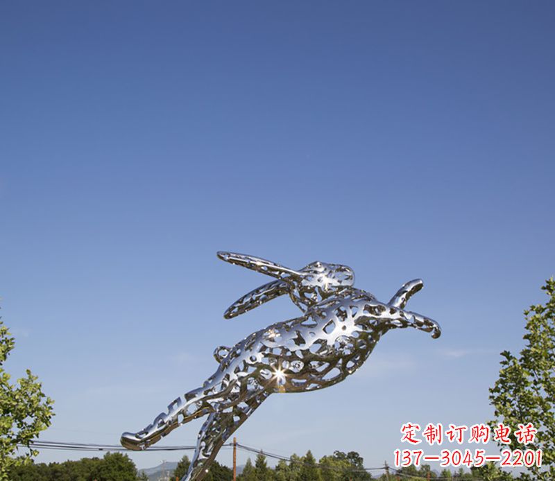 宁波不锈钢兔子雕塑