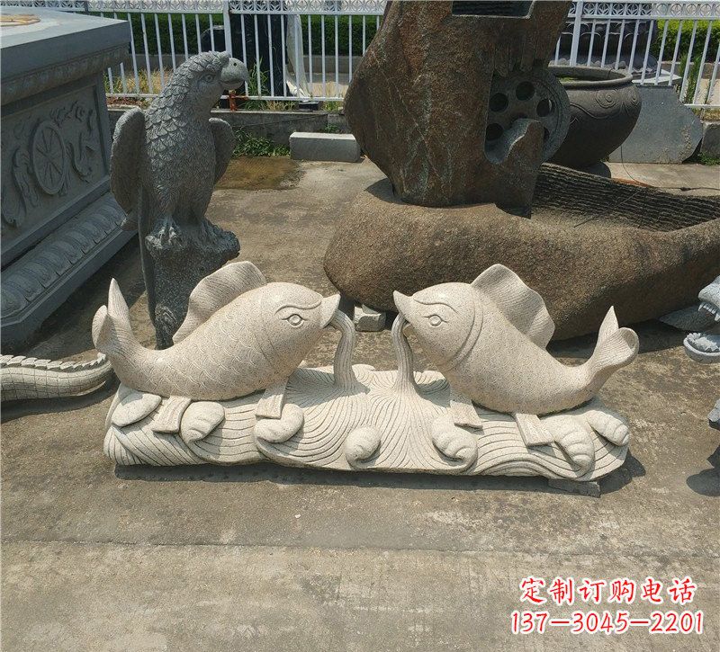 宁波优质鲤鱼石雕