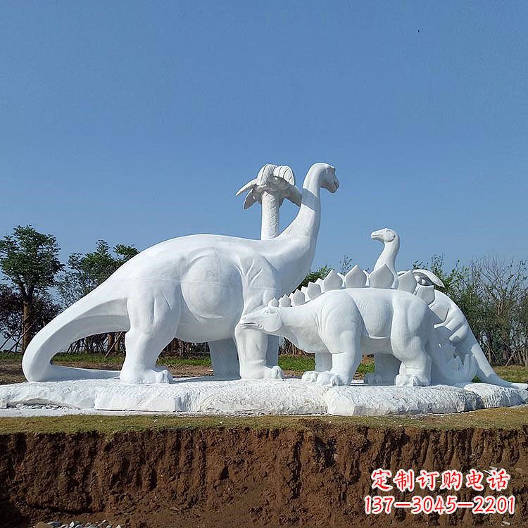 宁波引领艺术风潮的经典恐龙雕塑