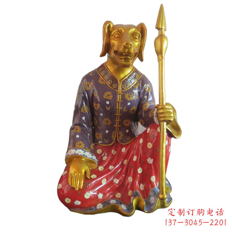 宁波高端可爱的玻璃钢生肖雕塑