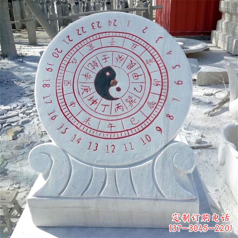 宁波中领雕塑日晷仪雕塑,精美而典雅