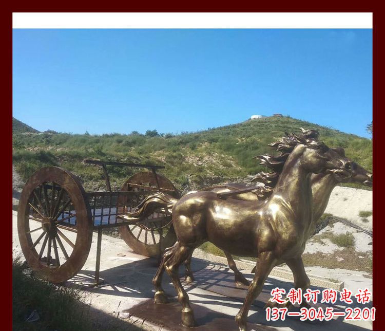 宁波马车铜雕精美绝伦的古典魅力