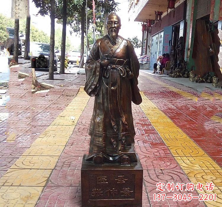 宁波张仲景全新铜雕系列