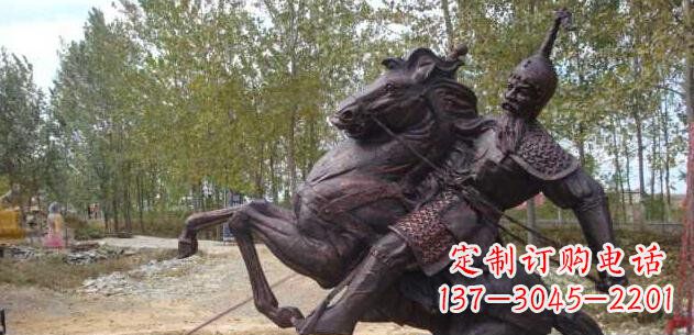 宁波复古骑士马雕塑