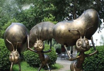 宁波雕刻精灵——蚂蚁铜雕