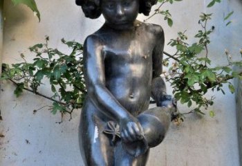 宁波唯美少女雕塑——在公园中给清新的景观增添一抹生机