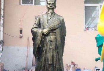 宁波中领雕塑经典传承，诸葛亮铜雕！