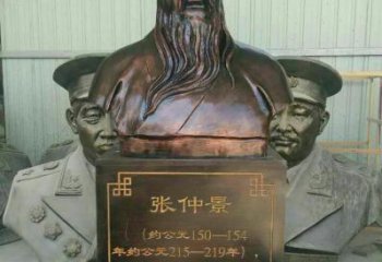 宁波医道神匠张仲景铜雕