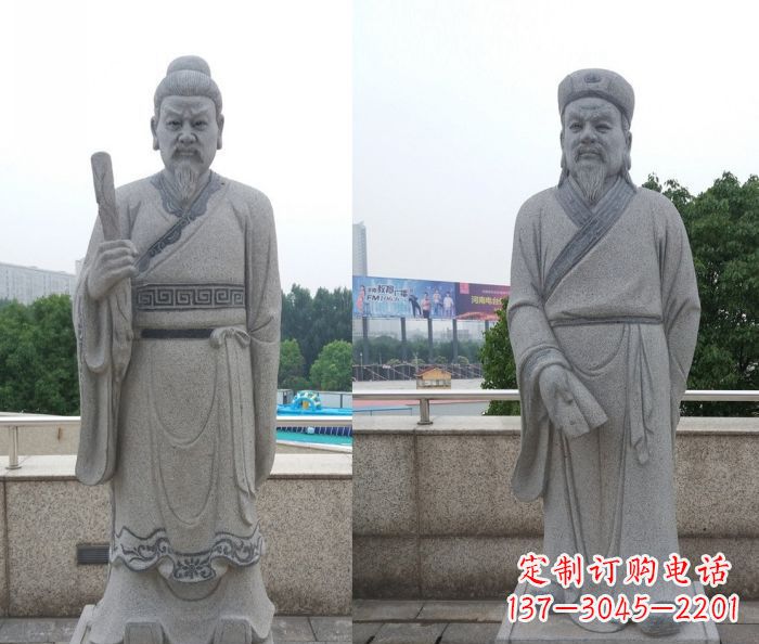 宁波追随韩非、韩愈传统,精品石雕——韩愈雕塑