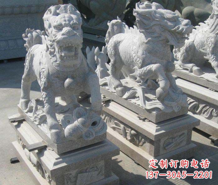 宁波优质古代神兽麒麟石雕