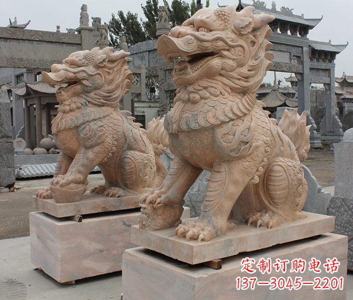 宁波尊贵的古典麒麟雕塑