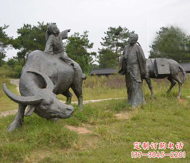 宁波杜牧精品铜雕雕塑