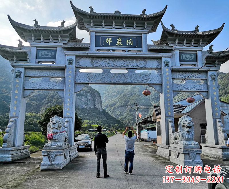宁波古代石雕牌坊
