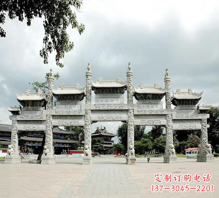 宁波古代石牌坊雕塑