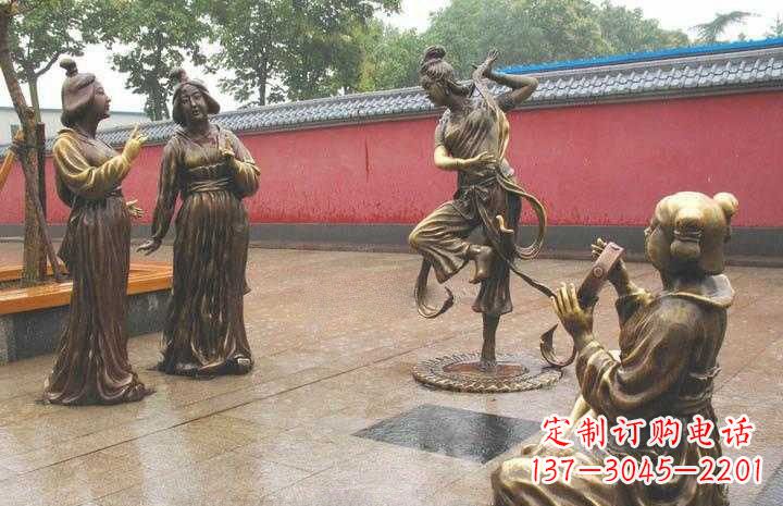 宁波传承古典,超越传统,仕女铜雕塑精美绝伦!