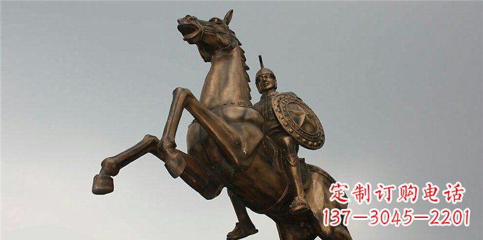 宁波古罗马骑马战士铜雕——令人惊叹的骑马雕塑