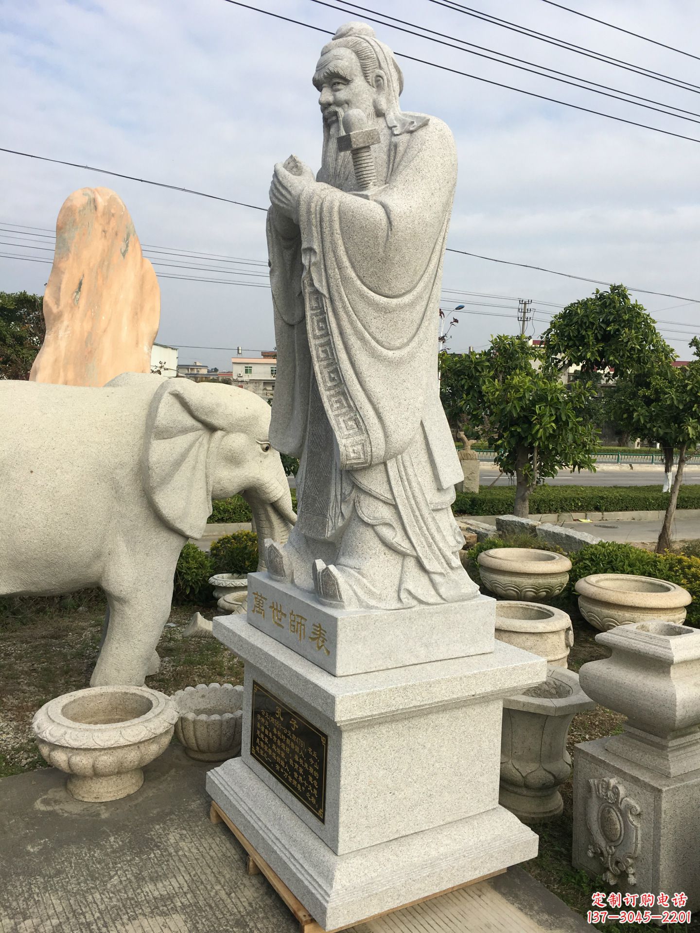 宁波中领雕塑:孔子雕塑——传承中华文化精神