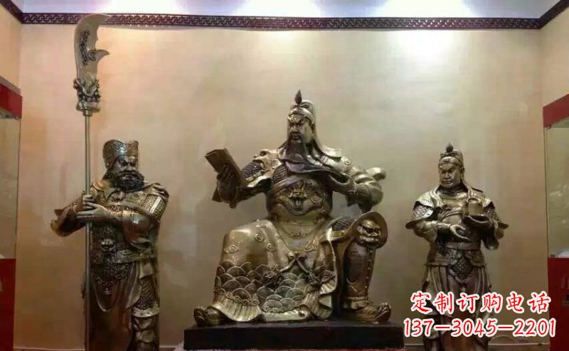 宁波关圣大帝关公铜雕