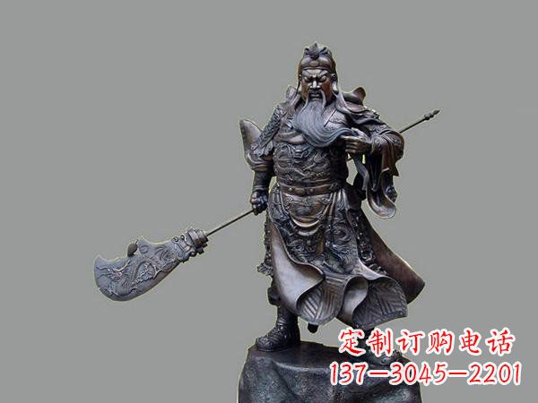 宁波中领雕塑:创造新经典,精美铸就关羽雕塑