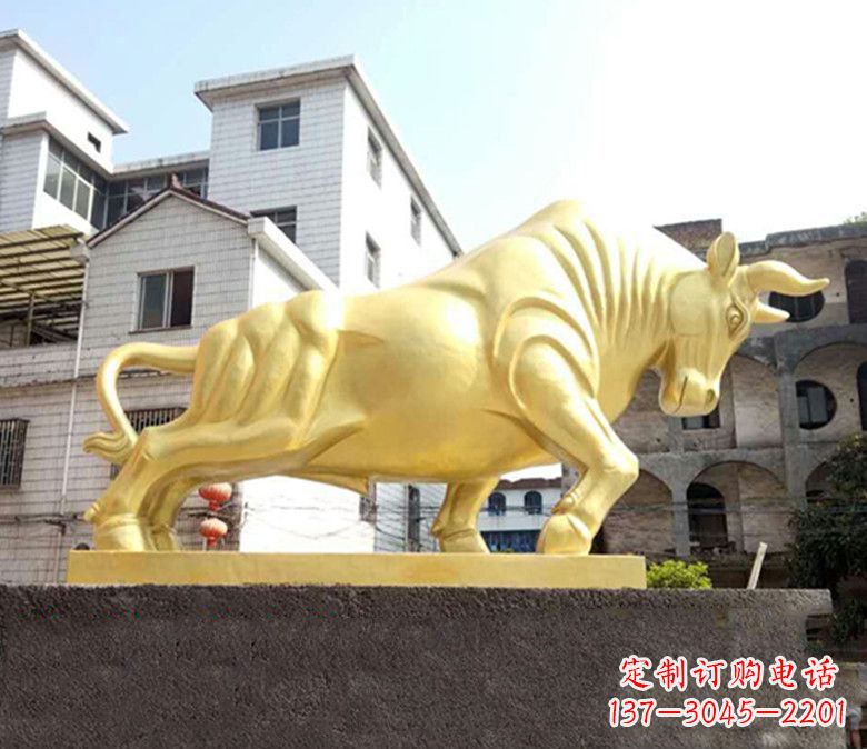宁波中领雕塑:牛雕塑,您的精致装饰