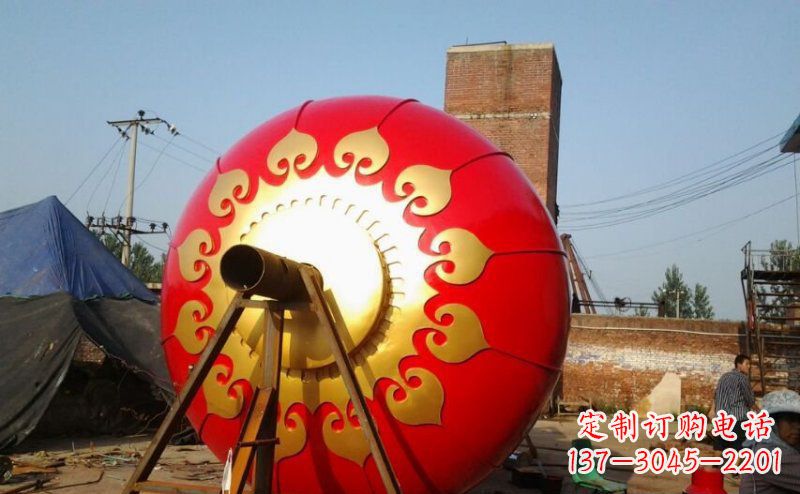 宁波中领雕塑推出精美灯笼雕塑