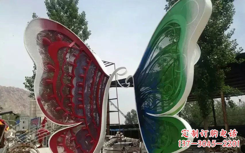 宁波精美不锈钢蝴蝶雕塑