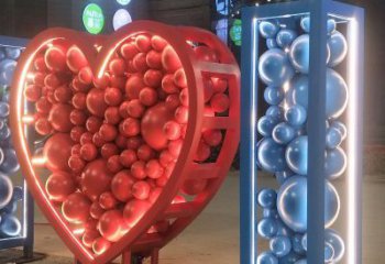 宁波艺术级不锈钢字母雕塑