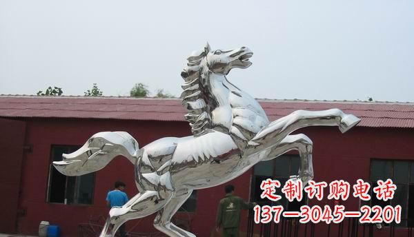 宁波中领雕塑-不锈钢动物雕塑