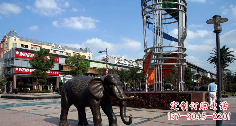 宁波大象雕塑,倍受关注