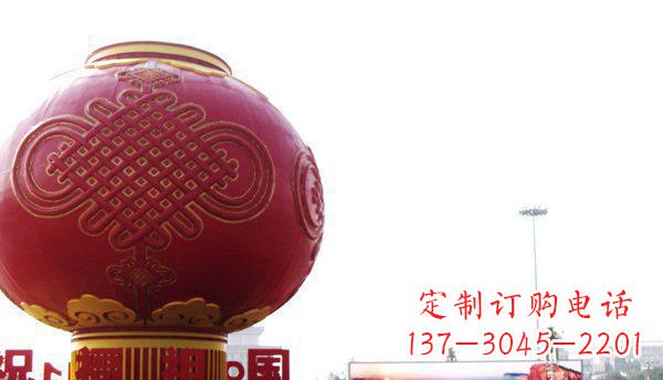 宁波广场灯笼不锈钢雕塑