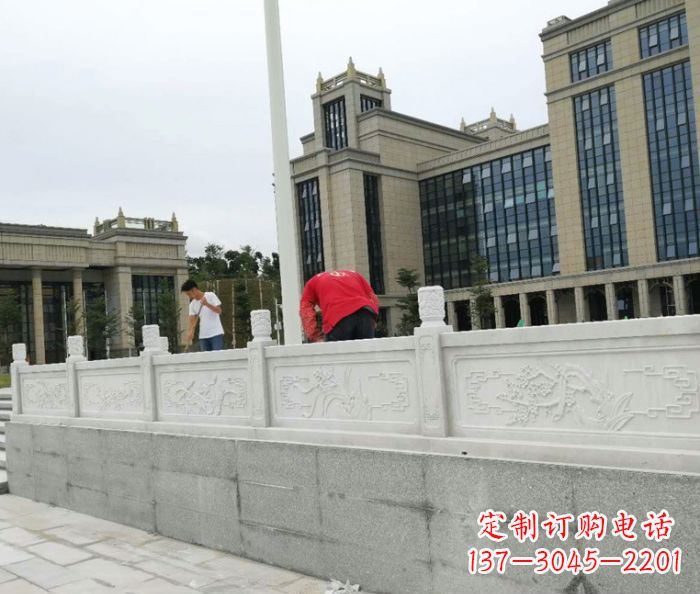 宁波精美大理石栏板雕塑