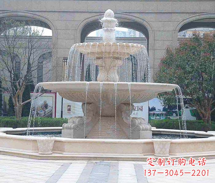 宁波为广场添彩的喷泉大型石雕