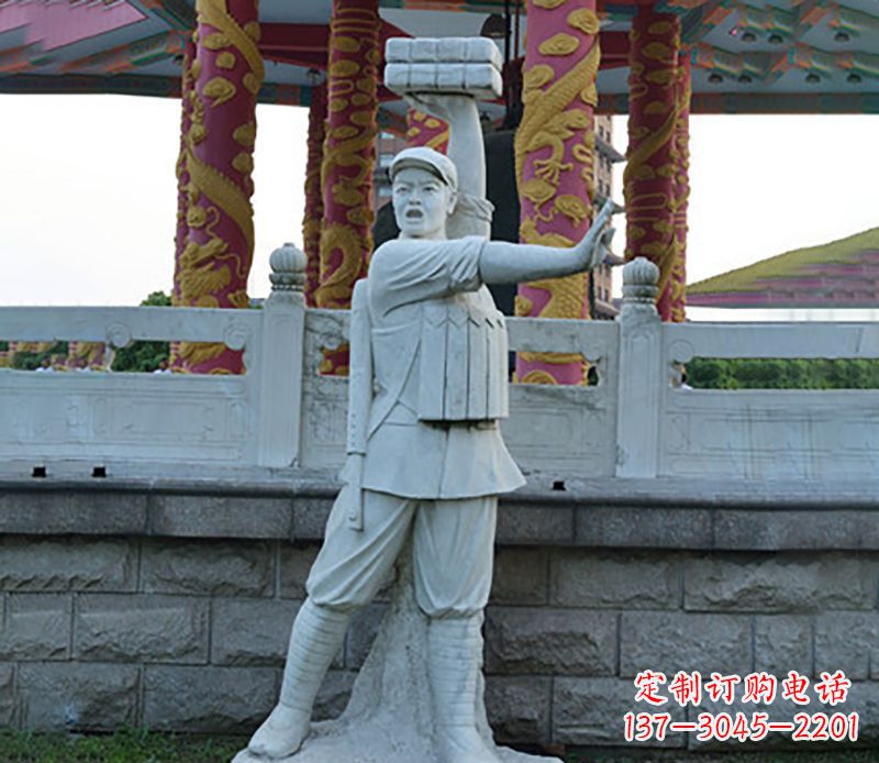 宁波董存瑞石雕:一种传承精湛工艺的艺术品