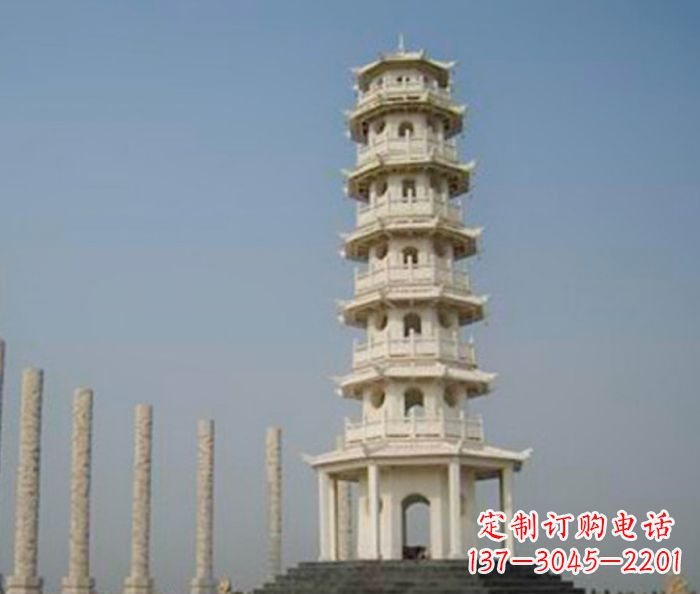 宁波多层宝塔石雕:极致精美的雕塑艺术