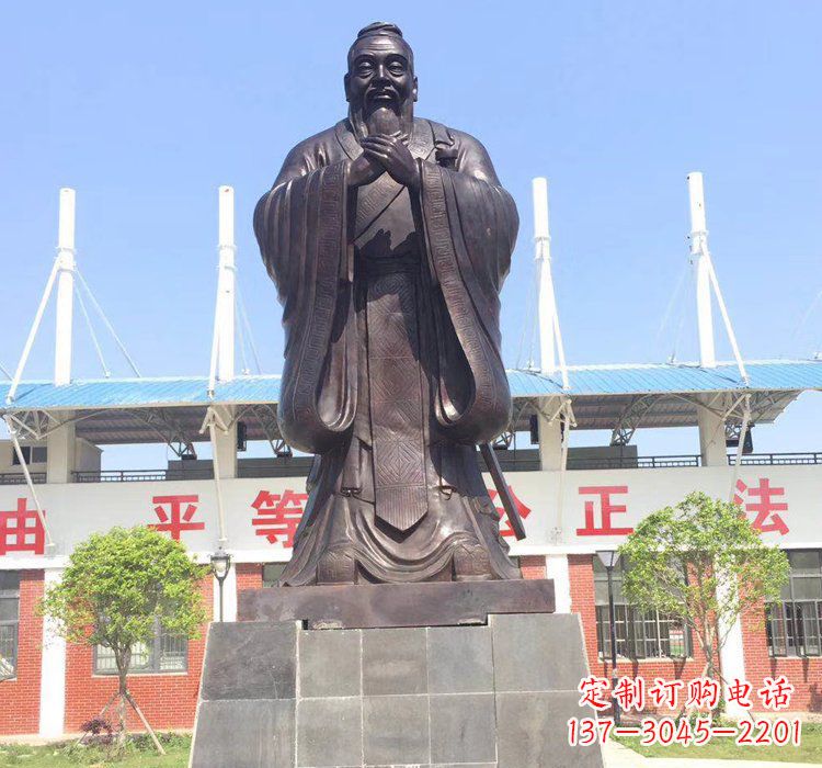 宁波广场孔子雕塑