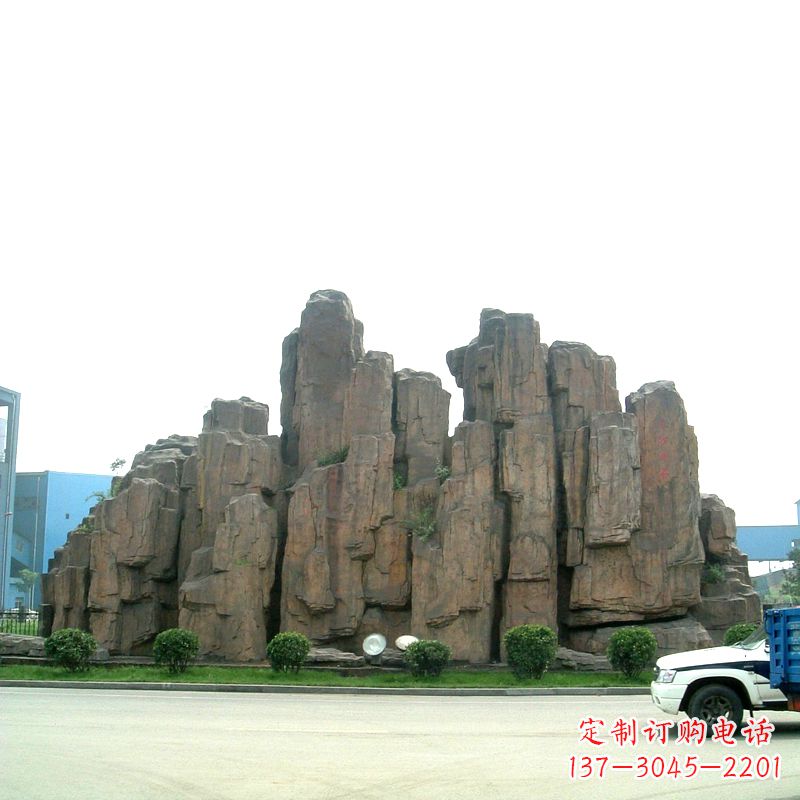 宁波中领雕塑:全球领先的广场塑石假山雕塑定制厂家
