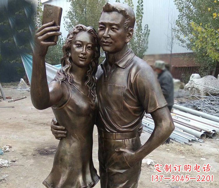 宁波中领雕塑:精美的情侣雕塑