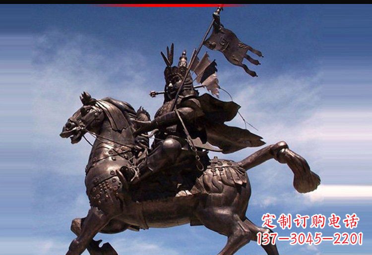 宁波风靡全国的将军人物铜雕塑