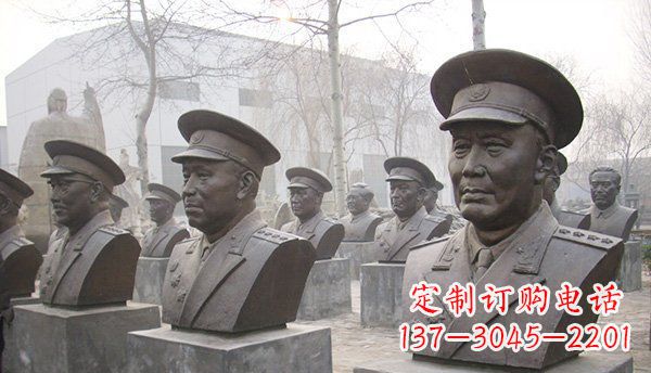 宁波伟人头像铜雕,让美好永存
