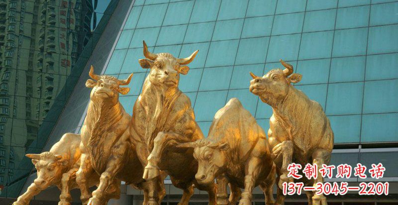 宁波五牛铜雕，装点你的家居空间