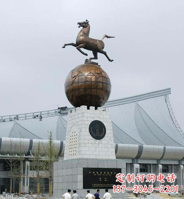宁波世界地球铜雕，完美展现地球的神秘与美丽