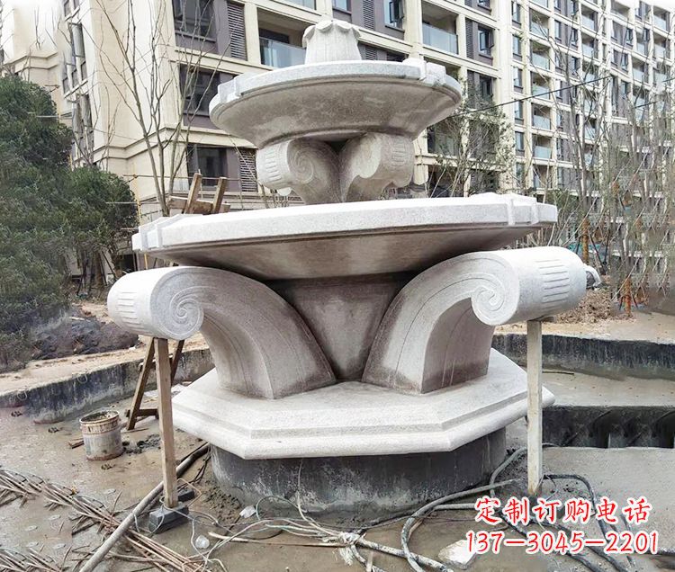 宁波海马喷泉石雕