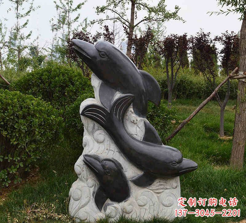 宁波特色海豚雕塑,带您体验最真实的海洋梦想