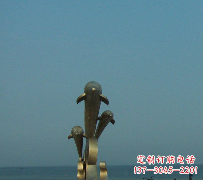 宁波浪漫海豚艺术雕塑是中领雕塑为您量身定制的…